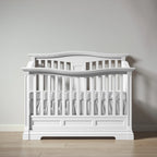 Romina Furniture Imperio Open Back Convertible Crib - Solid White Romina Furniture