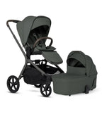 Silver Cross Breez Stroller and Bassinet Bundle - Pewter Silver Cross