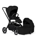 Silver Cross Breez Stroller and Bassinet Bundle - Onyx Silver Cross
