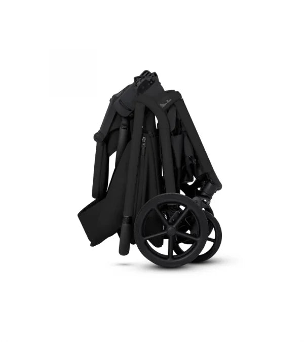 Silver Cross Breez Stroller and Bassinet Bundle - Onyx Silver Cross
