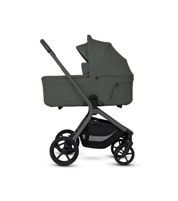 Silver Cross Breez Stroller and Bassinet Bundle - Pewter Silver Cross