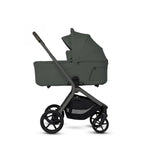 Silver Cross Breez Stroller and Bassinet Bundle - Pewter Silver Cross