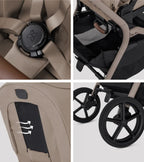 Silver Cross Breez Stroller - Champagne Silver Cross