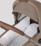Silver Cross Breez Stroller and Bassinet Bundle - Champagne Silver Cross