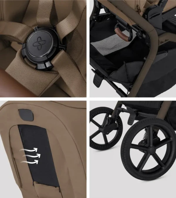 Silver Cross Breez Stroller - Maple Silver Cross