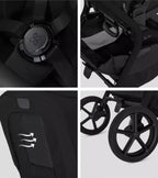 Silver Cross Breez Stroller - Onyx Silver Cross