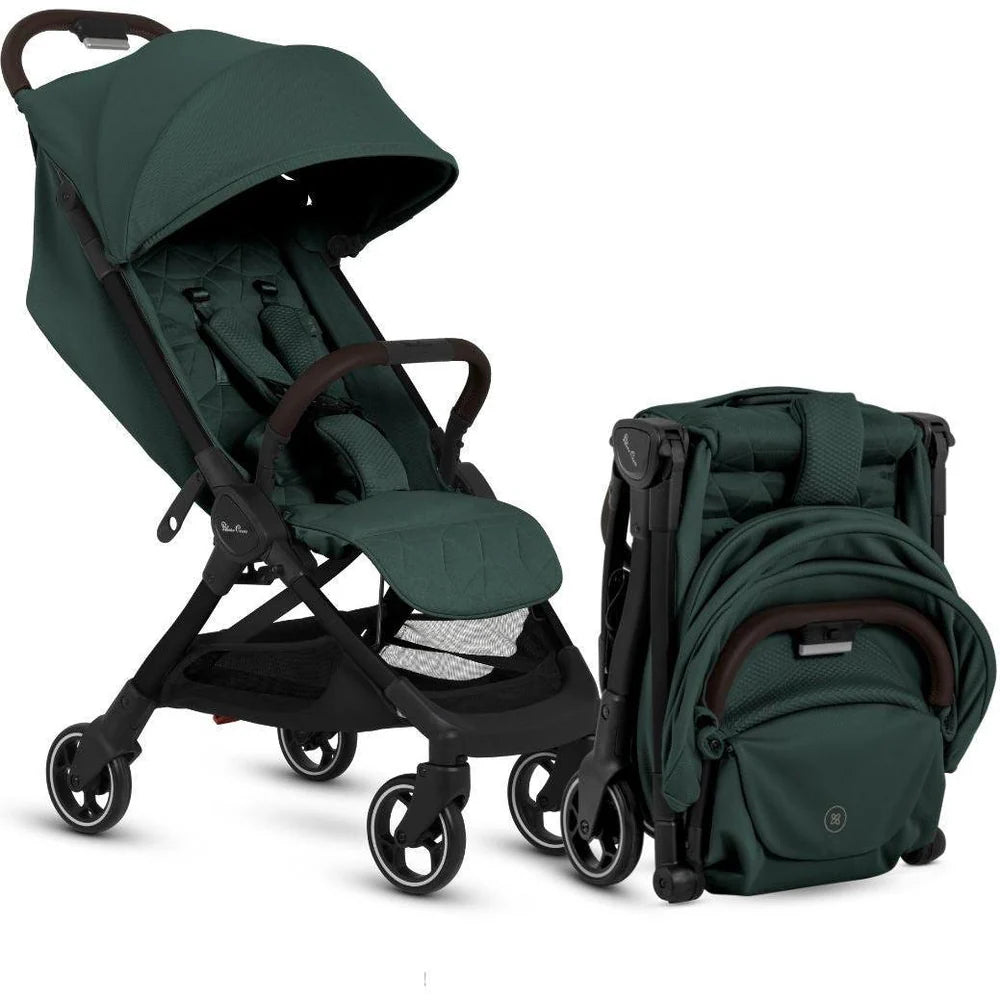 Silver Cross Clic Compact Stroller - Conifer Silver Cross