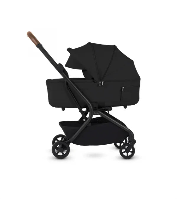Silver Cross Nia Compact Travel Stroller + Bassinet Bundle - Onyx (Ships Late May/Early June) Silver Cross