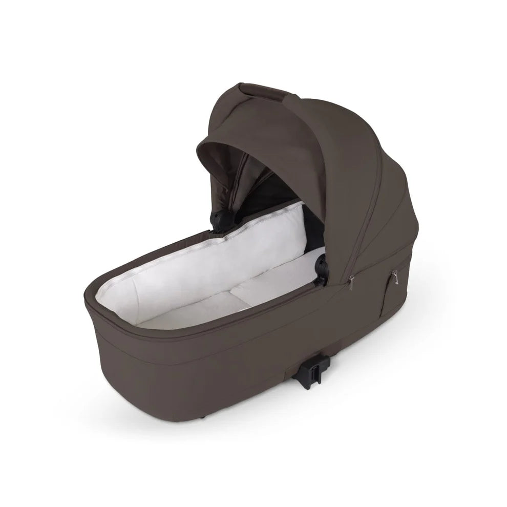 Silver Cross Nia Compact Travel Stroller + Bassinet Bundle - Chocolate (Ships Late May/Early June) Silver Cross