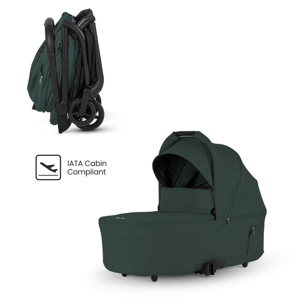 Silver Cross Nia Compact Travel Stroller + Bassinet Bundle - Conifer (Ships Late May/Early June) Silver Cross