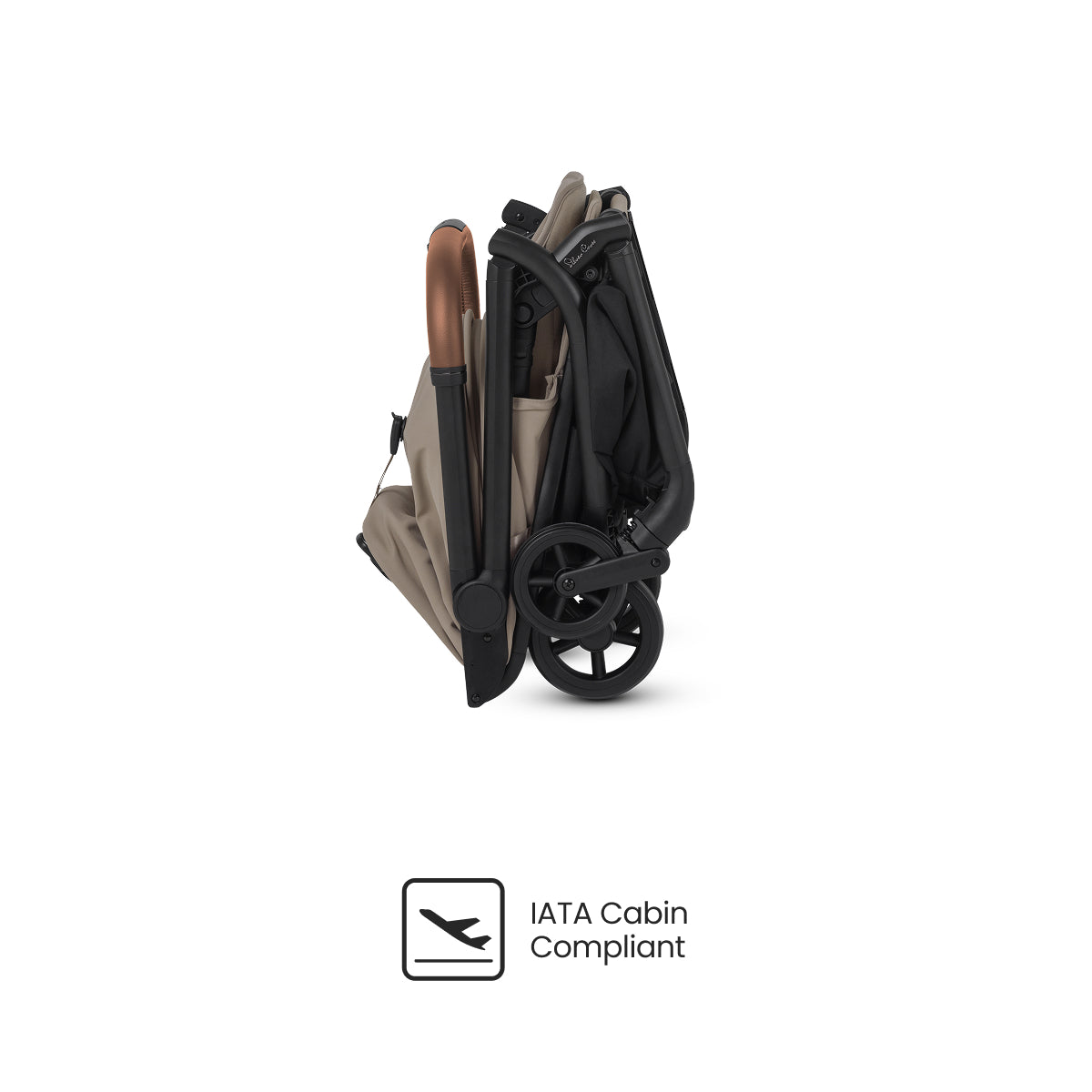 Silver Cross Nia Compact Folding Travel Stroller - Champagne(Ships Late May/Early June) Silver Cross