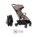 Silver Cross Nia Compact Folding Travel Stroller - Champagne(Ships Late May/Early June) Silver Cross