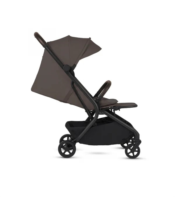 Silver Cross Nia Compact Folding Travel Stroller - Chocolate (Ships Late May/Early June) Silver Cross