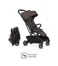 Silver Cross Nia Compact Folding Travel Stroller - Chocolate (Ships Late May/Early June) Silver Cross
