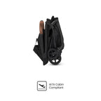 Silver Cross Nia Compact Travel Stroller - Onyx(Ships Late May/Early June) Silver Cross