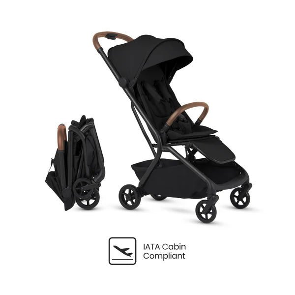 Silver Cross Nia Compact Travel Stroller - Onyx(Ships Late May/Early June) Silver Cross