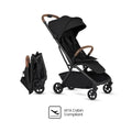 Silver Cross Nia Compact Travel Stroller - Onyx(Ships Late May/Early June) Silver Cross