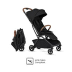 Silver Cross Nia Compact Travel Stroller - Onyx(Ships Late May/Early June) Silver Cross