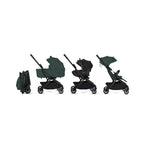 Silver Cross Nia Compact Travel Stroller + Bassinet Bundle - Conifer (Ships Late May/Early June) Silver Cross
