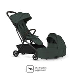 Silver Cross Nia Compact Travel Stroller + Bassinet Bundle - Conifer (Ships Late May/Early June) Silver Cross