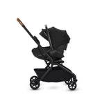 Silver Cross Nia Compact Travel Stroller + Bassinet Bundle - Champagne(Ships Late May/Early June) Silver Cross