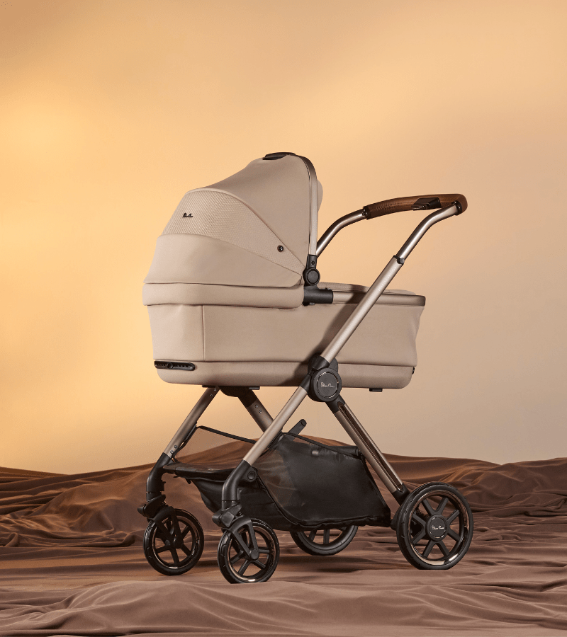 Silver Cross Reef 2 Bassinet & Stroller Bundle - Frappe Silver Cross