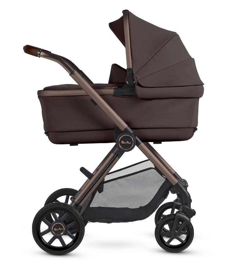 Silver Cross Reef 2 Bassinet & Stroller Bundle - Ganache Silver Cross
