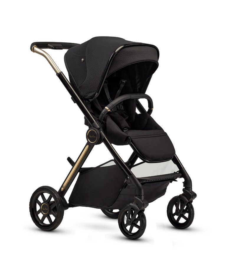 Silver Cross Reef 2 Bassinet, Stroller & Accessory Bundle - Espresso (Special Edition) Silver Cross