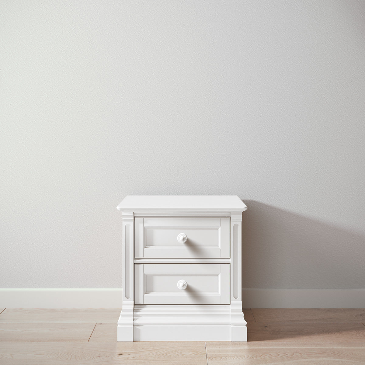 Romina Furniture Imperio Nightstand - Solid White Romina Furniture