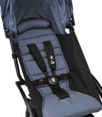 Stokke YOYO³ 6+ Stroller - Black Frame/Air France Blue Fabric Stokke