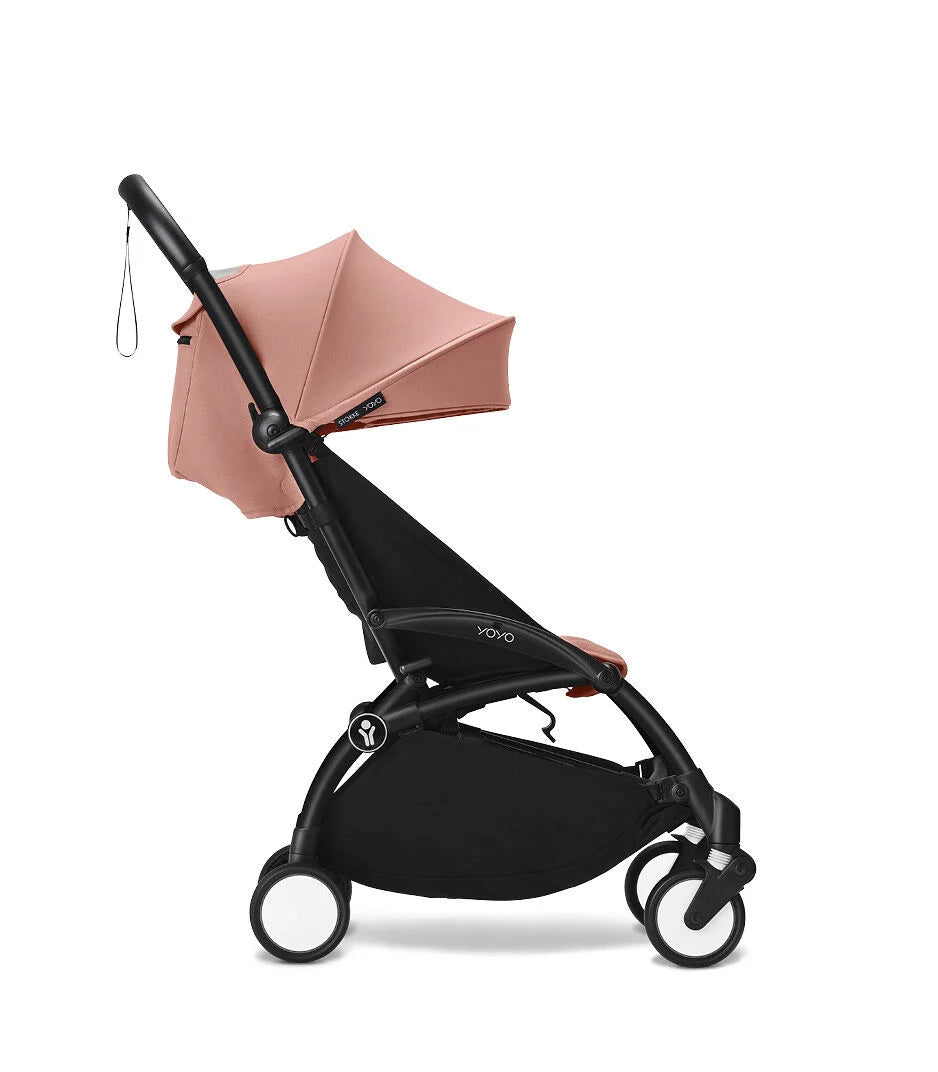 Stokke YOYO³ 6+ Stroller - Black Frame/GingerFabric Stokke