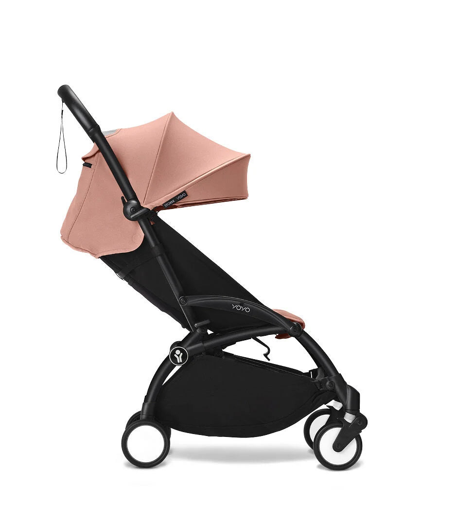 Stokke YOYO³ 6+ Stroller - Black Frame/GingerFabric Stokke