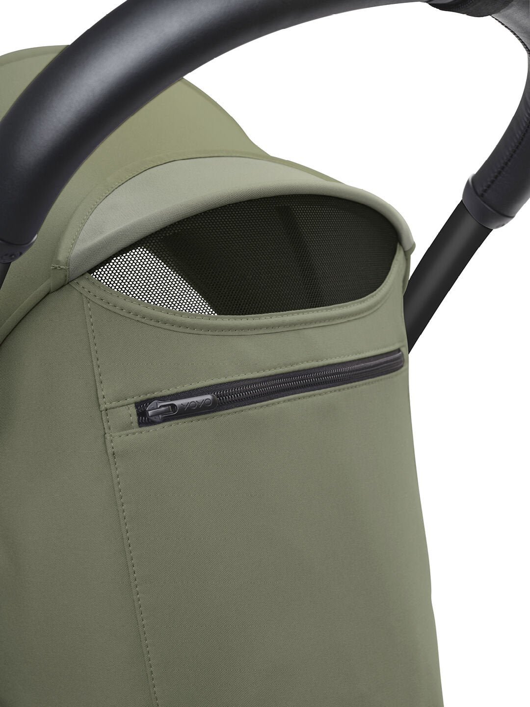 Stokke YOYO³ 6+ Stroller - Black Frame/Olive Fabric Stokke