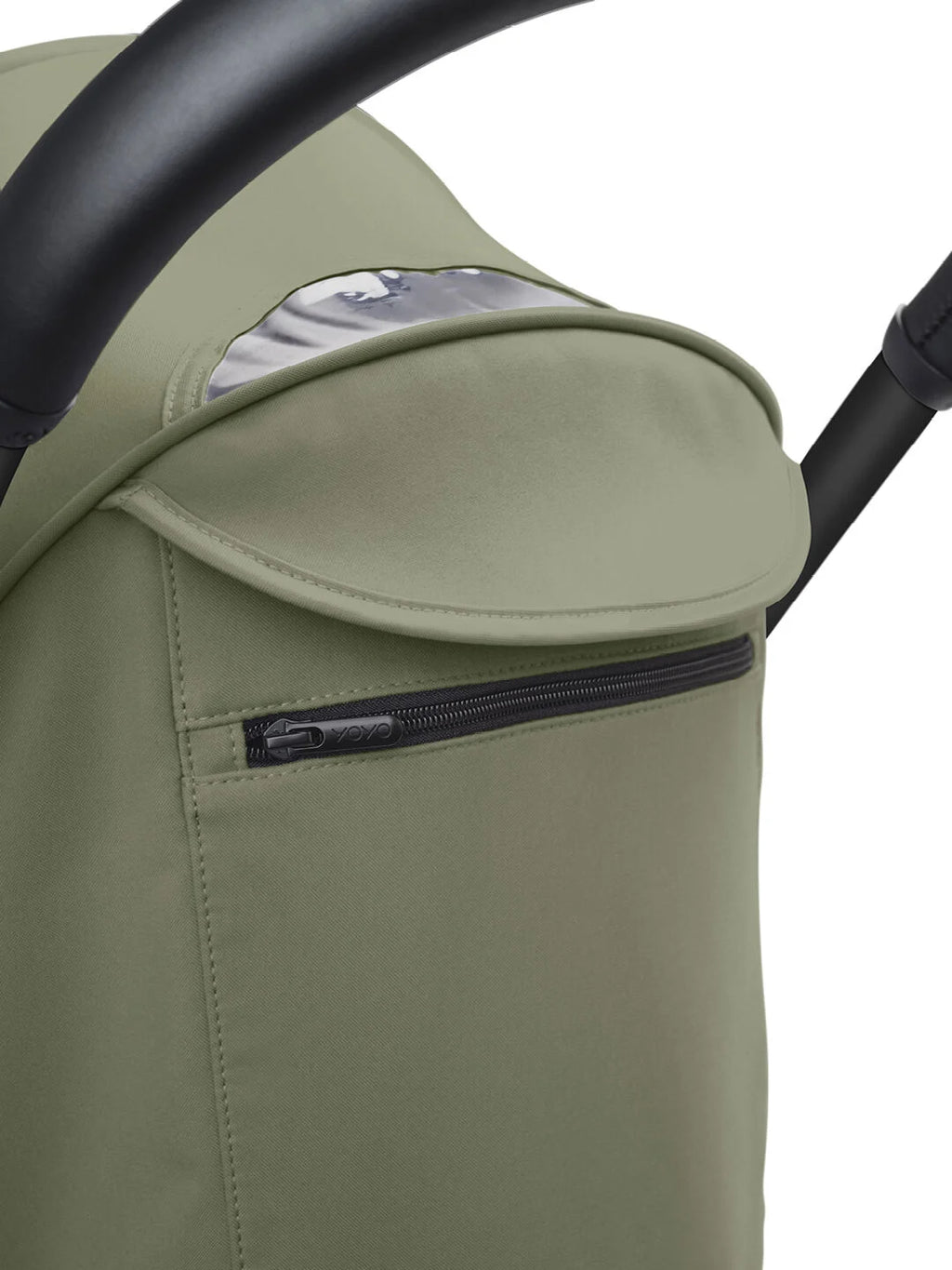 Stokke YOYO³ 6+ Stroller - Black Frame/Olive Fabric Stokke