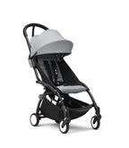 Stokke YOYO³ 6+ Stroller - Black Frame/Stone Fabric Stokke