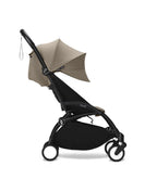 Stokke YOYO³ 6+ Stroller - Black Frame/Taupe Fabric Stokke