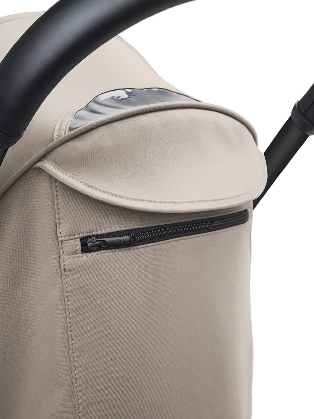 Stokke YOYO³ 6+ Stroller - Black Frame/Taupe Fabric Stokke