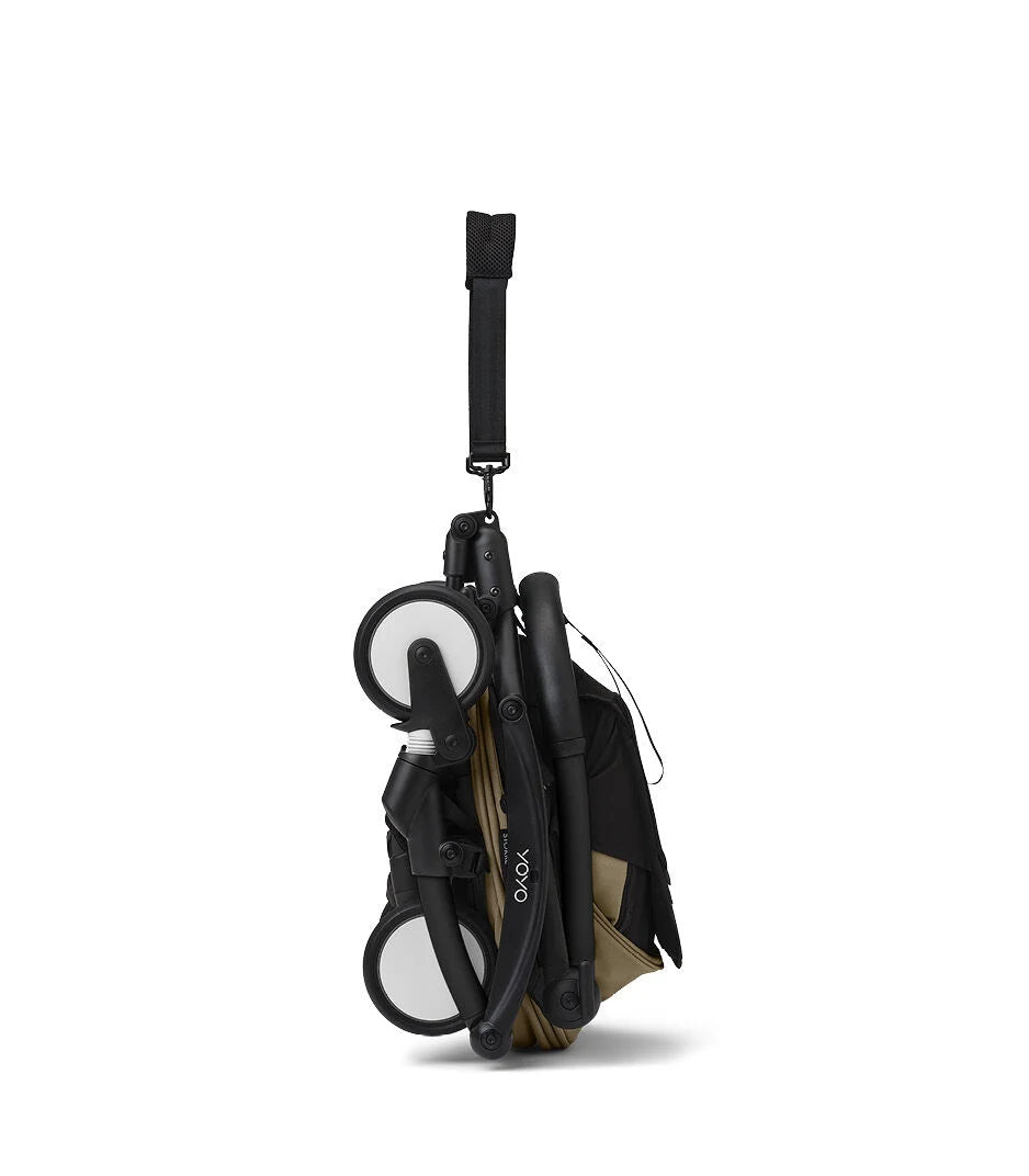 Stokke YOYO³ 6+ Stroller - Black Frame/Toffee Fabric Stokke