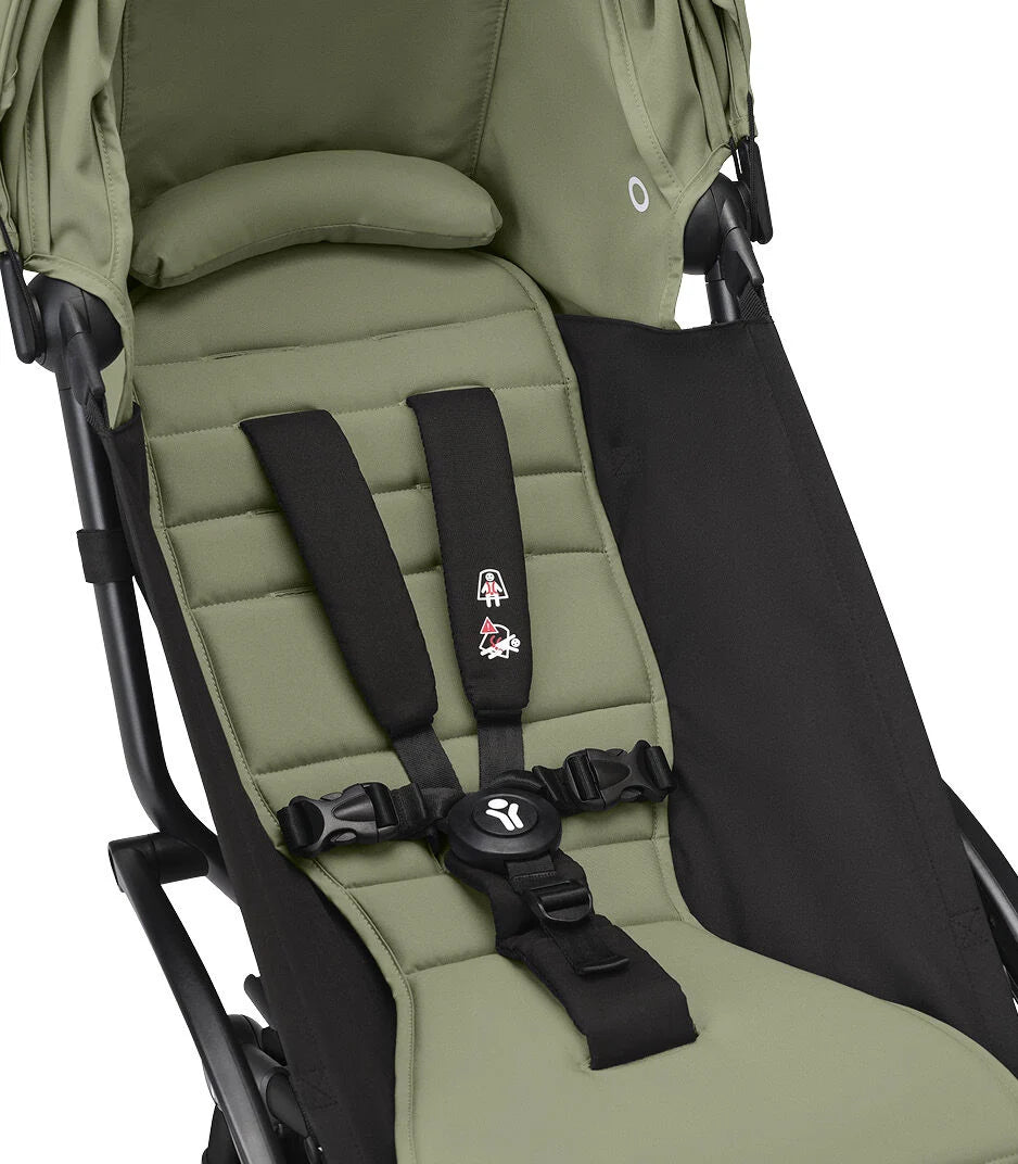 Stokke YOYO³ 6+ Stroller - Black Frame/Olive Fabric Stokke