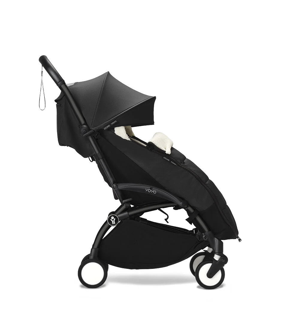 Stokke YOYO³ 6+ Stroller - Black Frame/Black Fabric Stokke