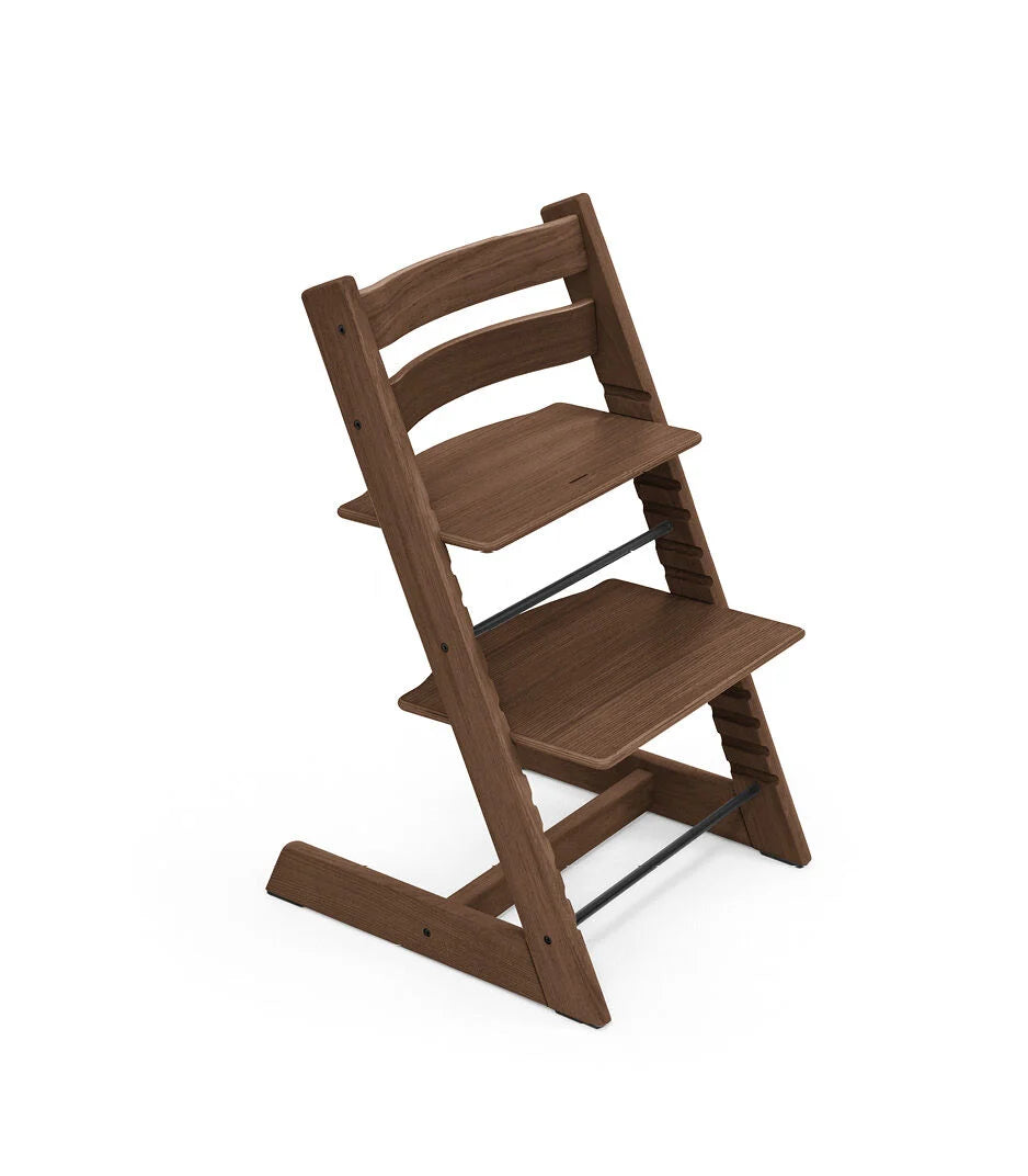 Stokke Tripp Trapp ダークブラウン 木製 チェア Stokke® Tripp Trapp® High Chair² - Oak Warm Brown – Galt Baby