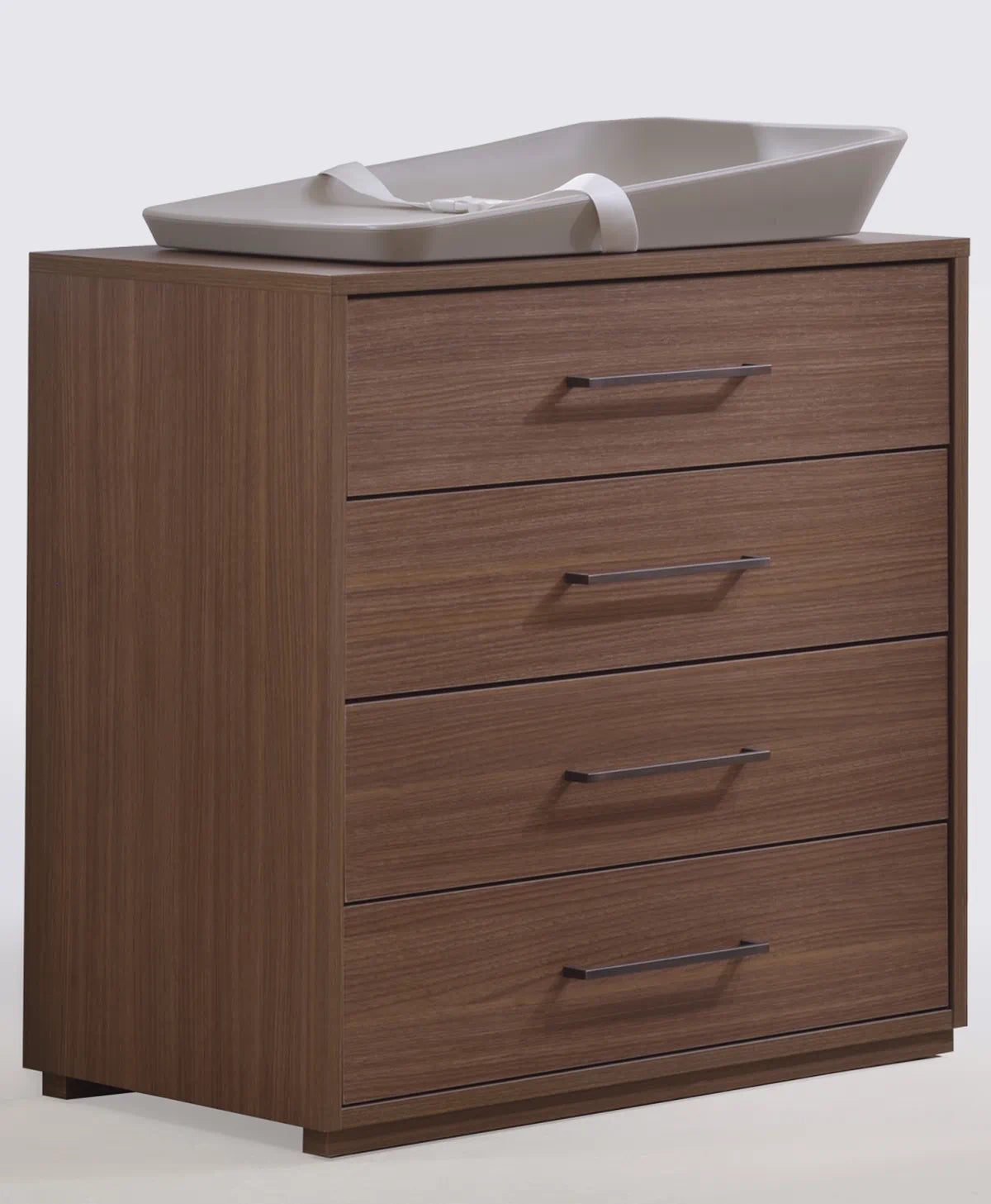 Tulip Juvenile Contempo Crib & Dresser Set - Walnut Tulip Juvenile