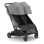 UPPAbaby Minu Duo - Greyson (Charcoal Mélange/Carbon Frame/Saddle Leather) UPPAbaby