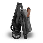 UPPAbaby Minu Duo - Greyson (Charcoal Mélange/Carbon Frame/Saddle Leather) UPPAbaby