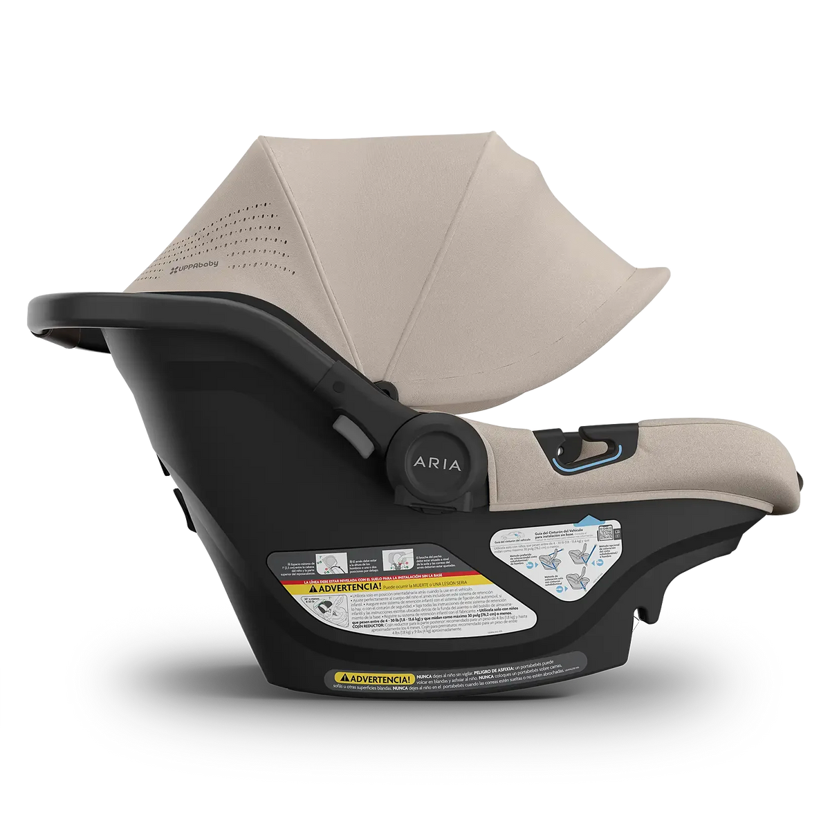 UPPAbaby Aria V2 Infant Car Seat - Ada (Sandstone Mélange) UPPAbaby