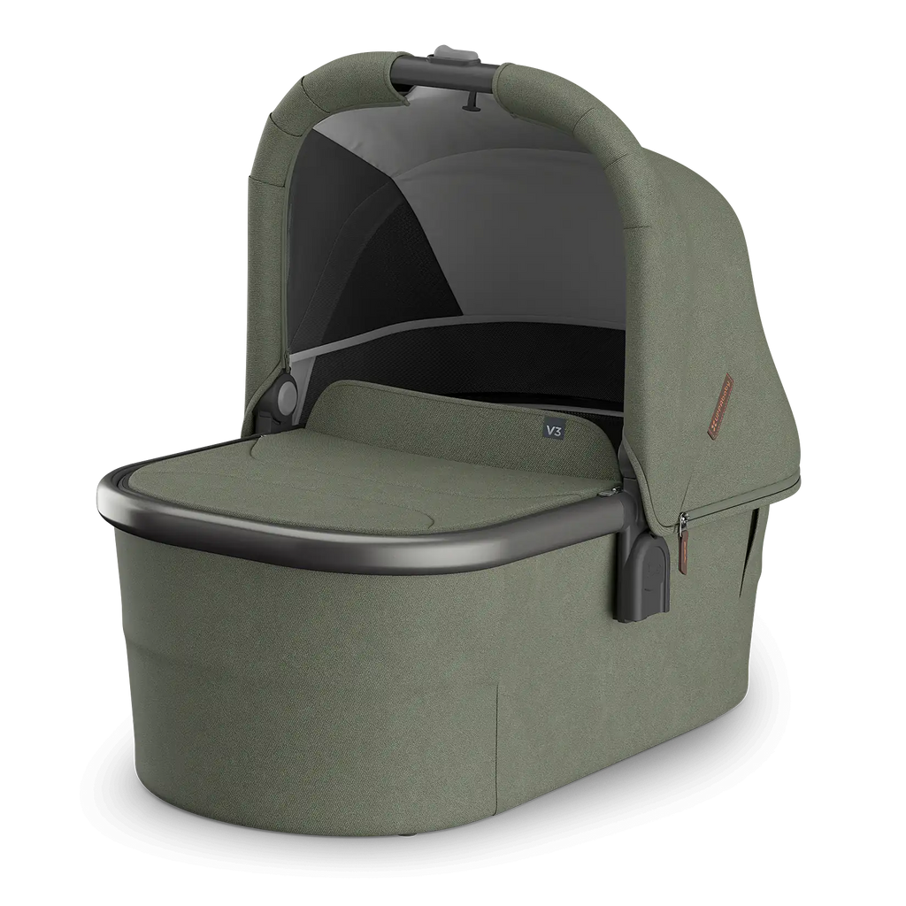 UPPAbaby Bassinet V3 - Evelyn (Meadow Green/Graphite Frame) UPPAbaby