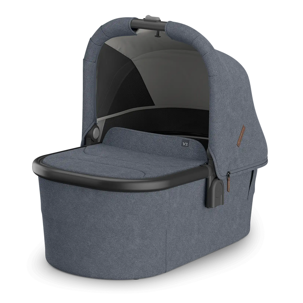 UPPAbaby Bassinet V3 - Julian (Dusty Blue Mélange/Carbon Frame) UPPAbaby