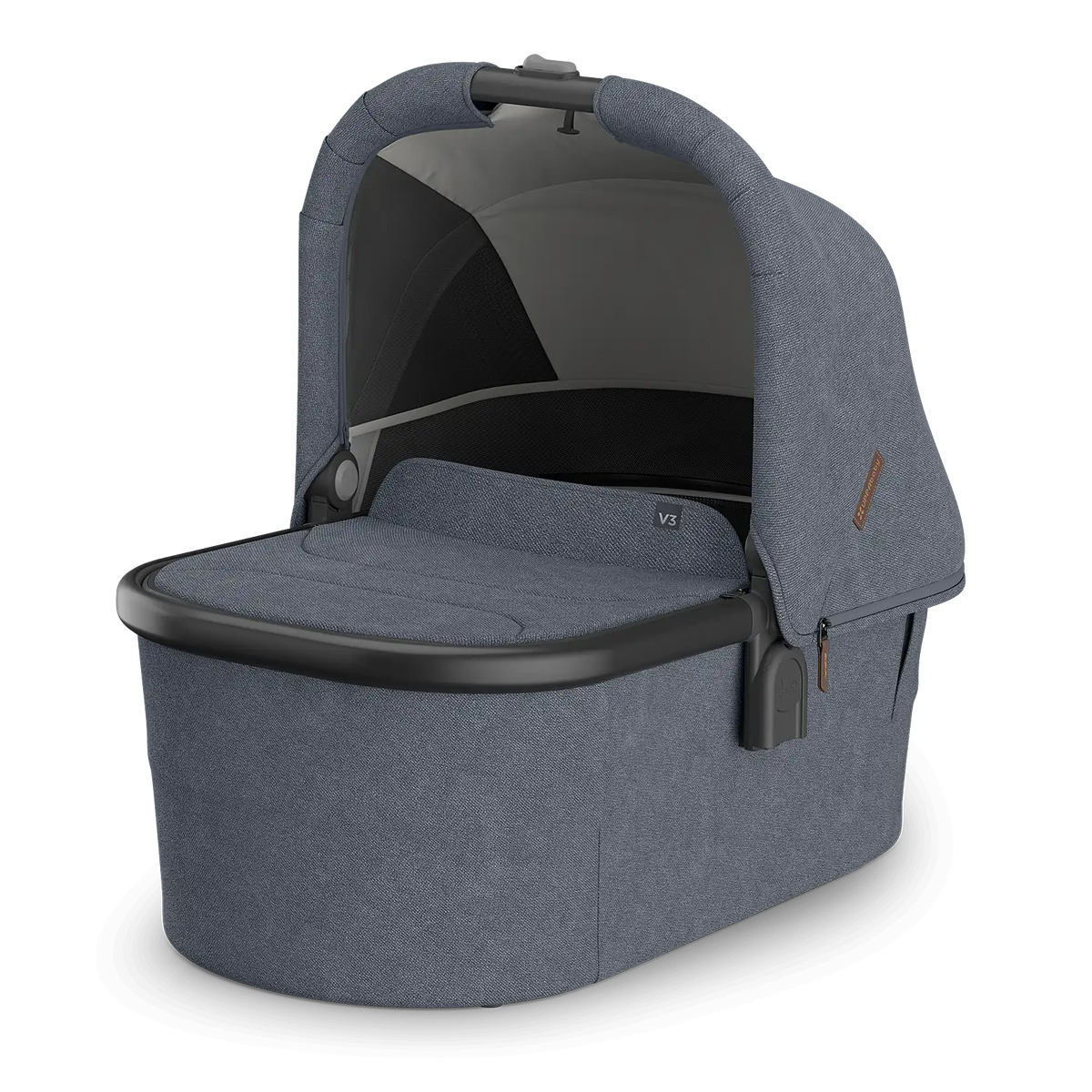 UPPAbaby Bassinet V3 - Julian (Dusty Blue Mélange/Carbon Frame) UPPAbaby