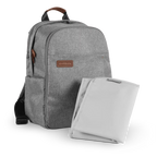 UPPAbaby Changing Backpack - Owen (Mocha Mélange/Chestnut Leather) UPPAbaby