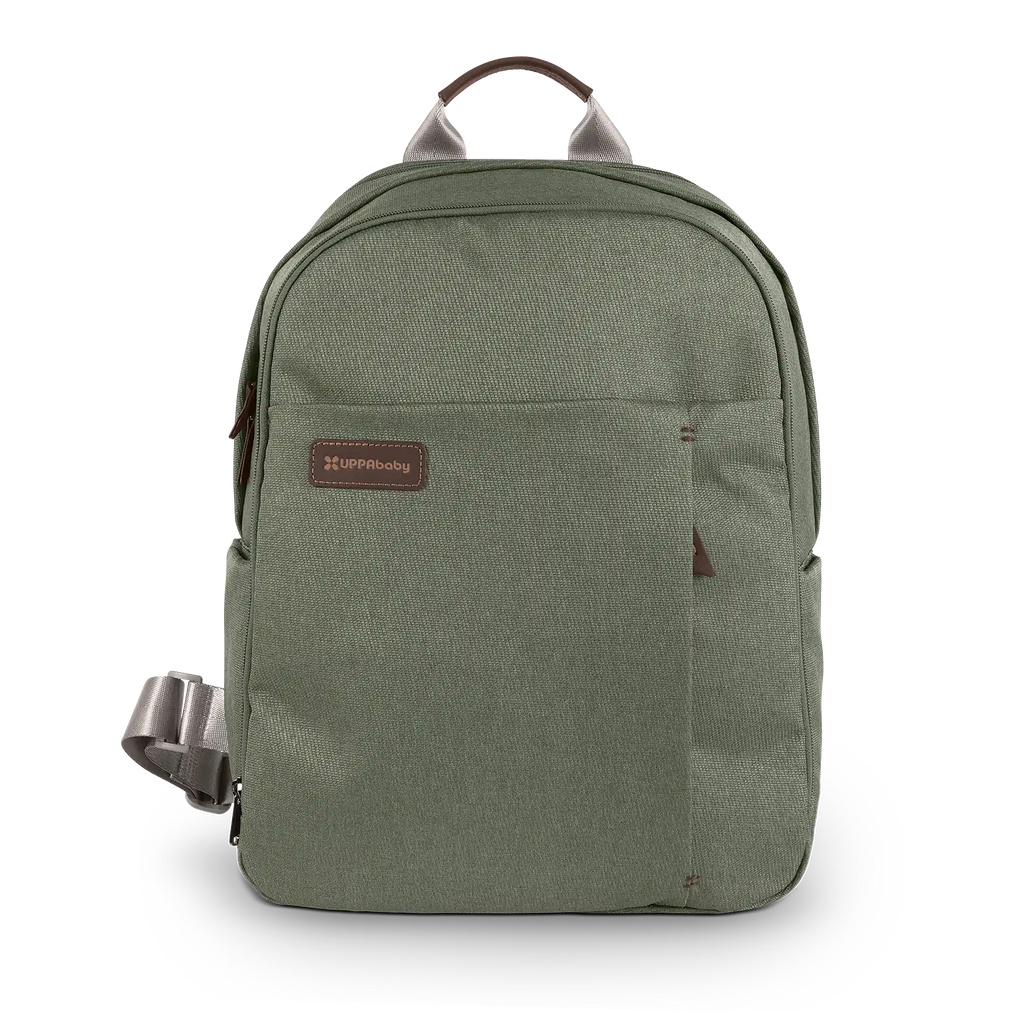 UPPAbaby Changing Backpack - Evelyn (Meadow Green/Chestnut Leather) UPPAbaby